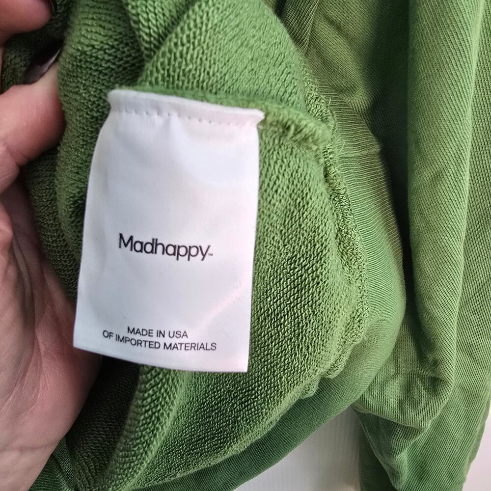 Madhappy Exclusive 2024 Aspen Green Hoodie 100% Cotton Made in USA M - Picture 8 of 10